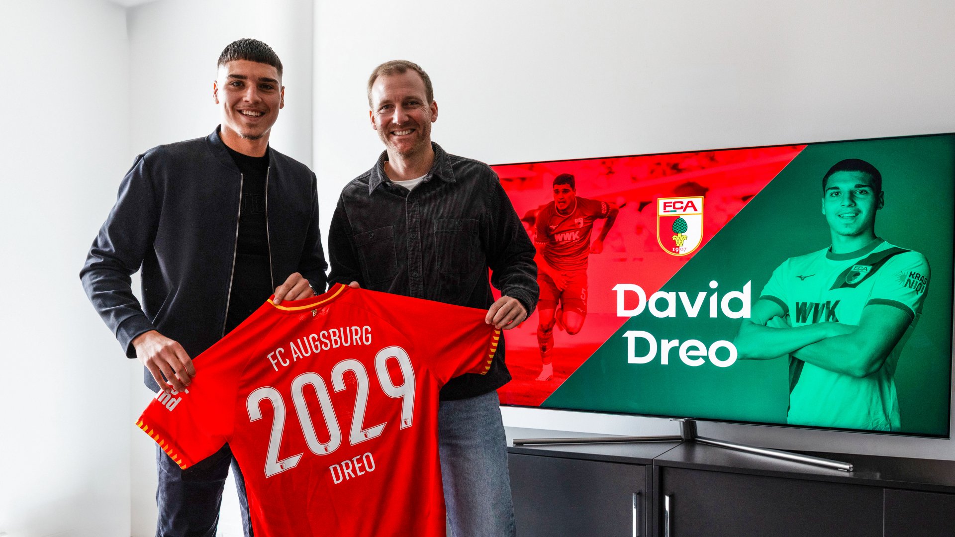 David Dreo signs long-term contract with FCA | FC Augsburg