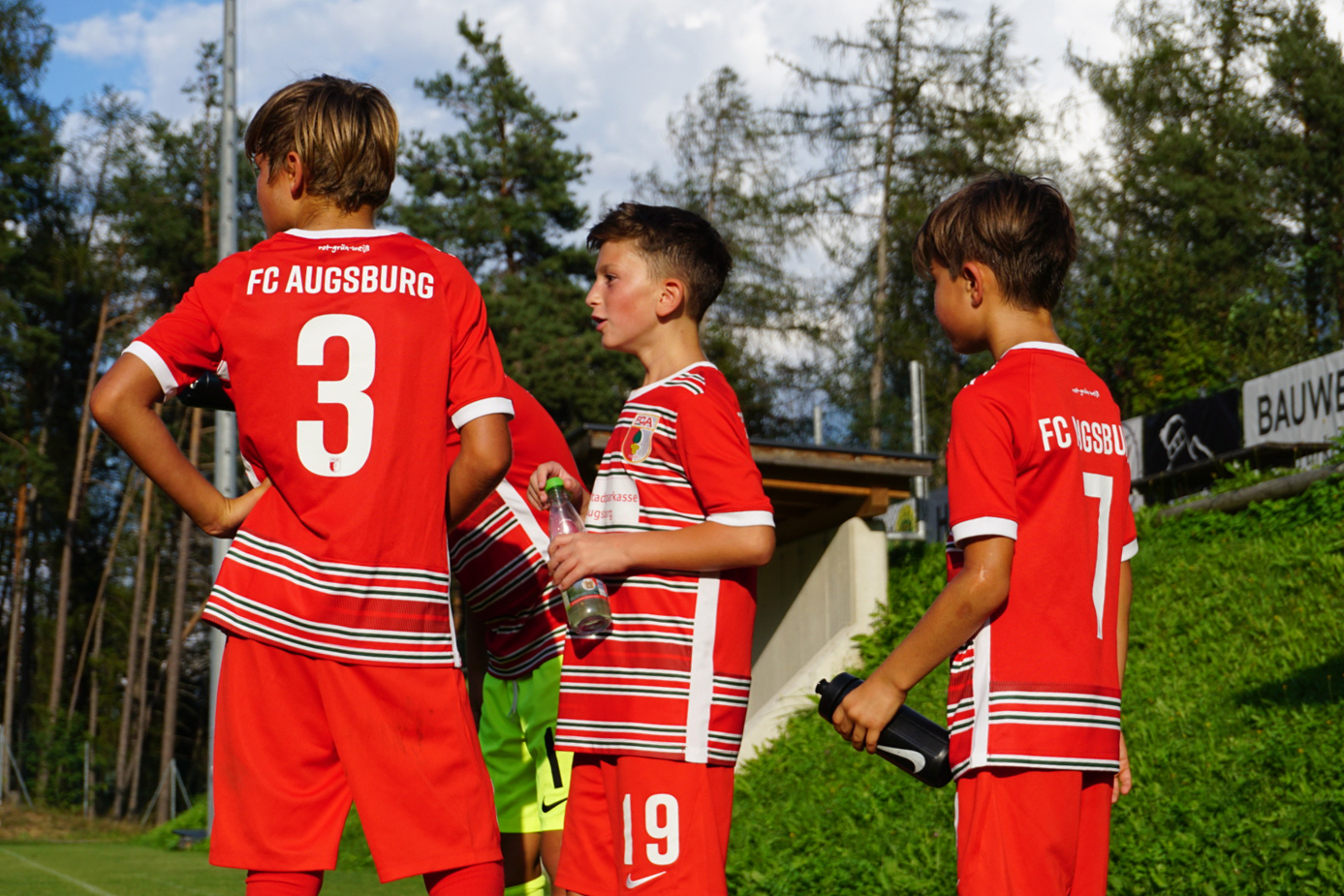 Die U11 im Trainingslager.
