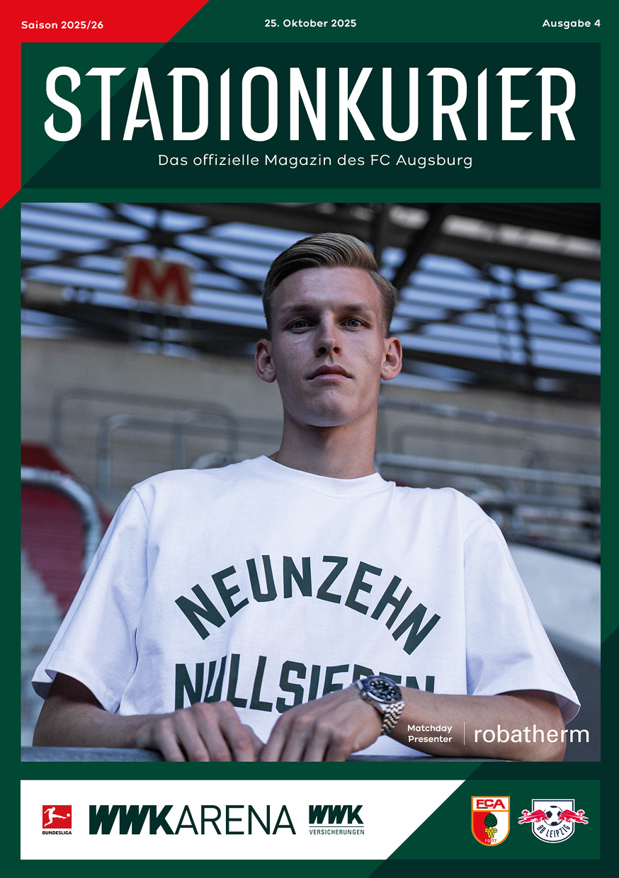Stadionkurier FC Augsburg RasenBallsport Leipzig