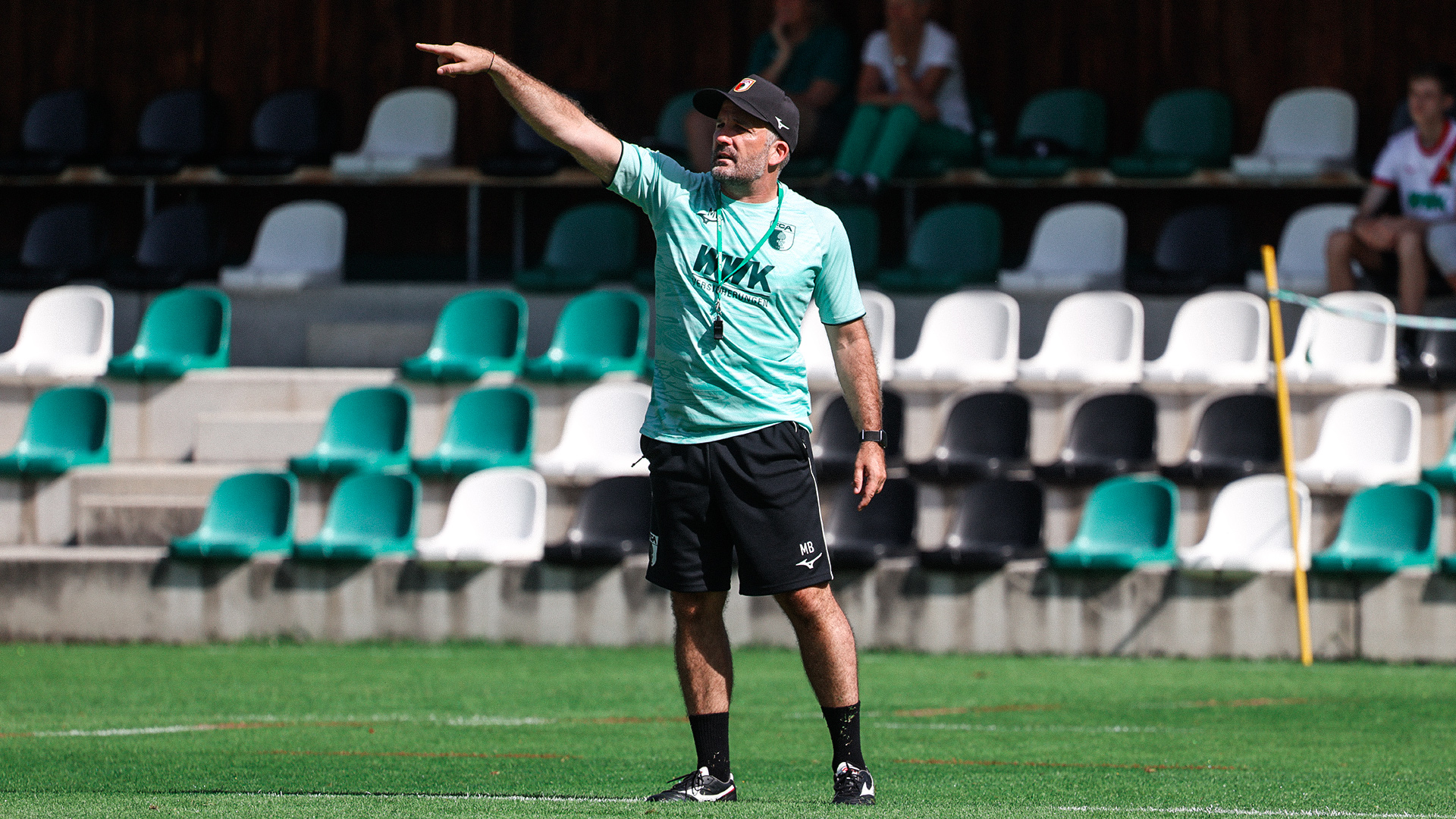 Manuel Baum im Training