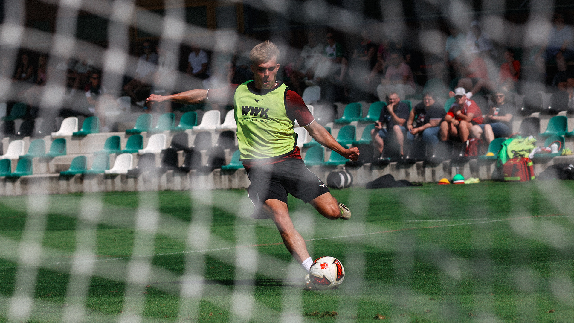Hennes Behrens im Training